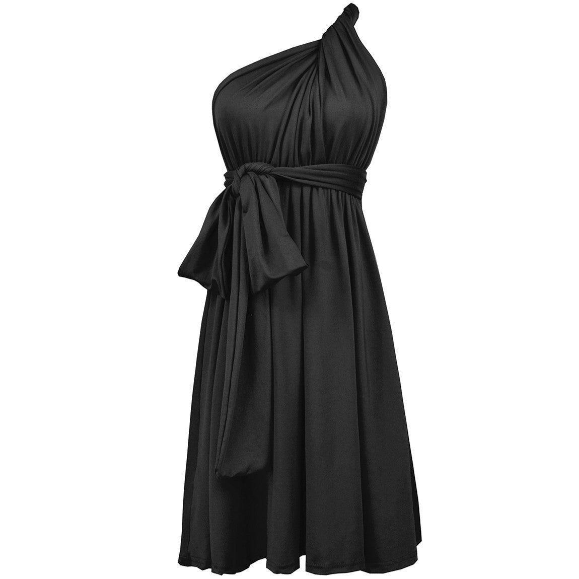 Women's A-line dress in gray