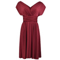 Women's A-line dress in light blue