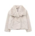 Color chart for women's plush winter coat