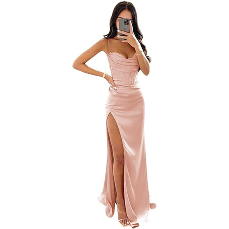 Size guide for women's sleeveless evening gown