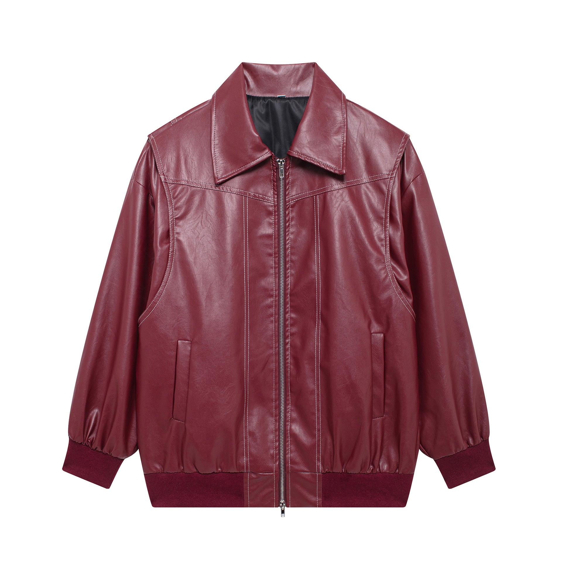 Women's moto vest lifestyle photo