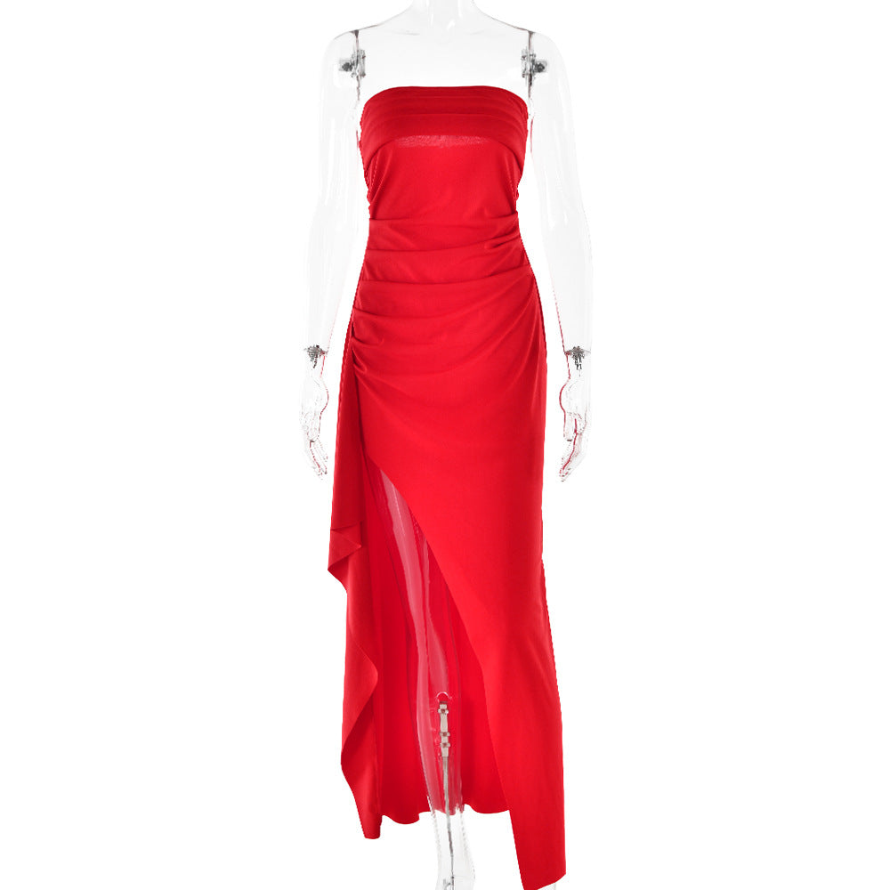 Size guide for women's strapless bridesmaid dress